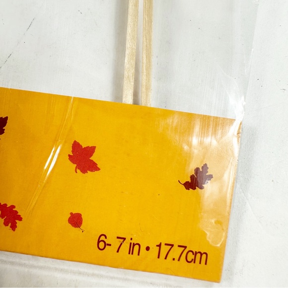 Honeycomb Turkey Picks Fall Thanksgiving Decor New 3 Packs Party Table - Picture 5 of 5